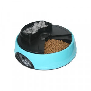 Автокормушка для кошек и собак "Feed-Ex PF1 Blue" с ЖК дисплеем и емкостью для льда