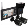 Беспроводной домофон с видеокамерами «Skynet VD-802» (2 камеры)