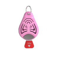 Отпугиватель клещей ультразвуковой для домашних животных "TickLess Pet" (розовый)