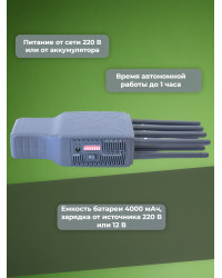 Подавитель сотовых телефонов "Беркут 8"