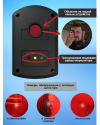 Обнаружитель скрытых видеокамер "BugHunter Dvideo Эконом"
