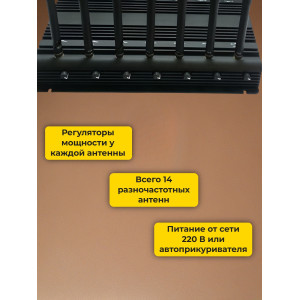 Подавитель сотовых телефонов "Monster 14CH"