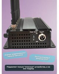 Подавитель сотовых телефонов "Спрут" 4G/GPS