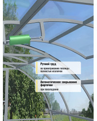 Термопривод для теплицы "УФОПАР-М" для форточек