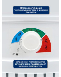 Сушилка для фруктов "Ветерок-2" (6 поддонов + 2 для пастилы) белая
