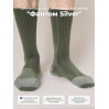 Треккинговые носки 5.45 DESIGN "Фантом Silver", X-STATIC „silver fiber“, OLIVE (р.45-47)