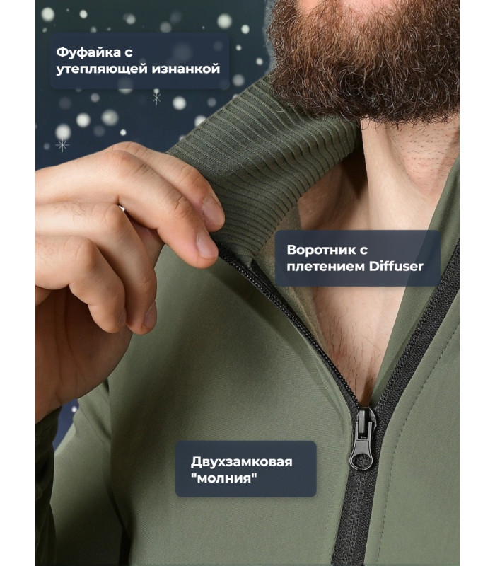 Термобельё "Бивер" 5.45 DESIGN OLIVE (50/4(176)