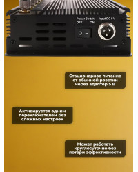 Подавитель сотовых телефонов "Аллигатор 100"