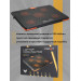 Охлаждающая подставка для ноутбука CROWN CMLS-133 Orange, до 19"