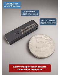Диктофон Edic-mini Dime А123