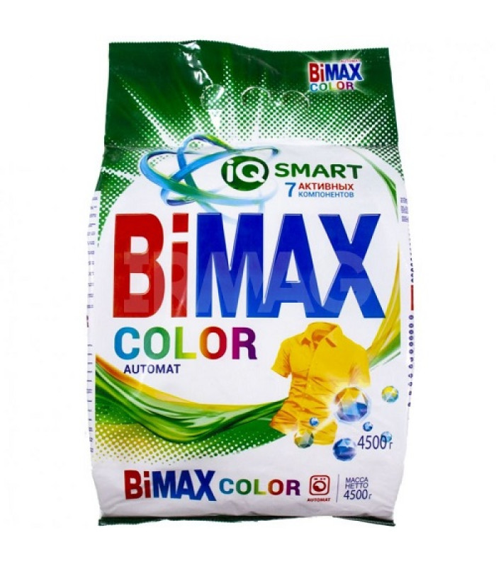 Стиральный порошок BiMAX Color, автомат, 4,5 кг