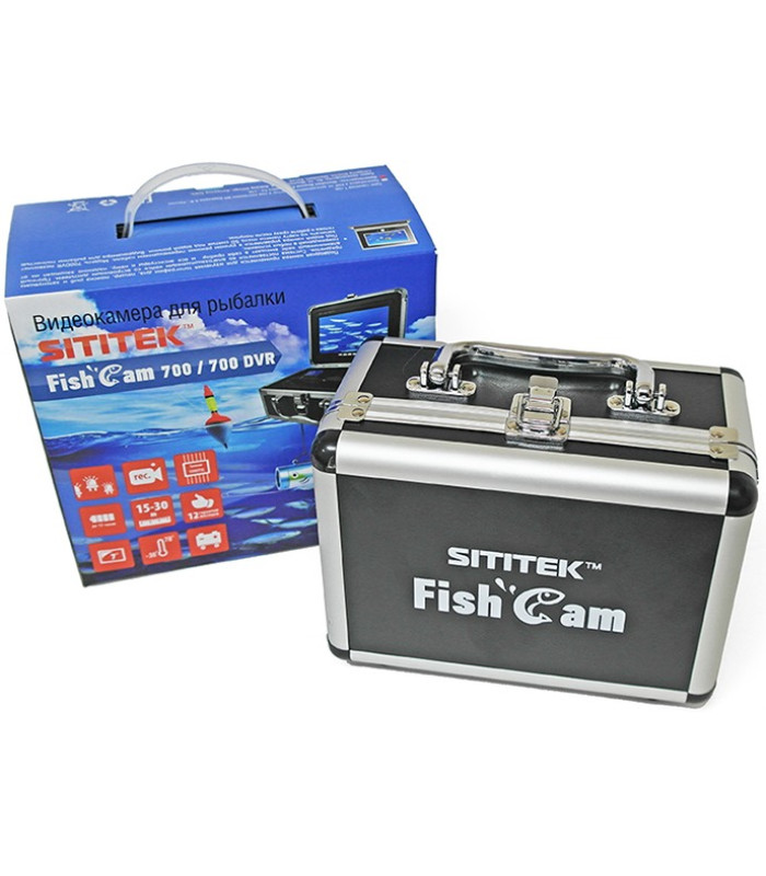 Видеокамера для рыбалки SITITEK FishCam-700 DVR с функцией записи, длина кабеля 30 м