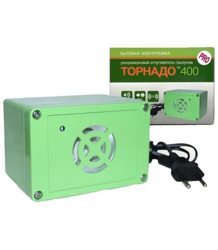 Ультразвуковой отпугиватель грызунов Торнадо 400 PRO
