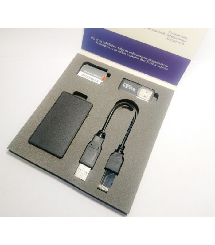 Цифровой диктофон Edic-mini Card A94-2