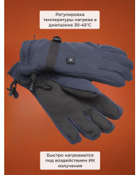 Перчатки с подогревом RedLaika RL-P-05 Akk 3000 мАч, до 6 ч., синие (р.XL)