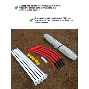 Бочка для воды EKUD складная, из ПВХ (1000 л., h=100см, d=115см)