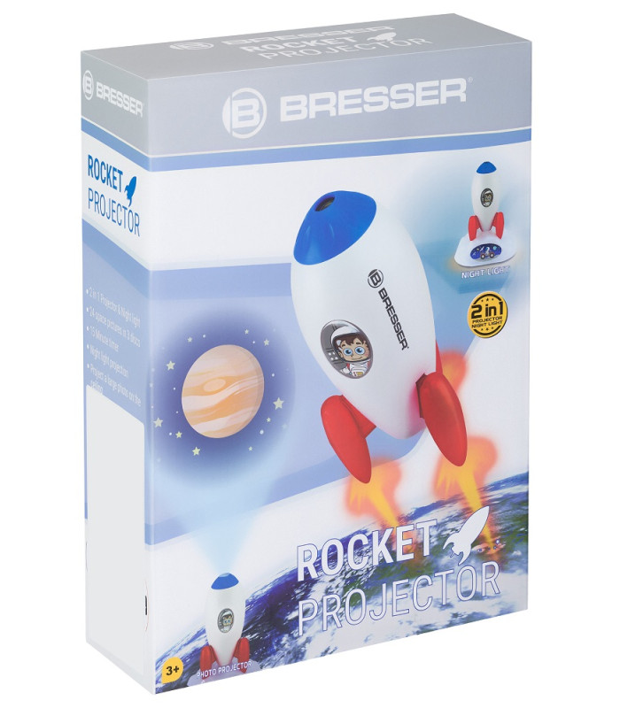 Проектор-ночник обучающий Bresser Space Rocket Slide