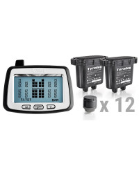 Датчики давления в шинах грузового автомобиля TPMS CRX-1012/W12.2 (комплект 12 внешних датчиков)