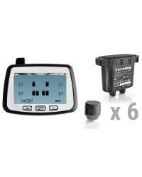 Датчики давления в шинах грузового автомобиля TPMS CRX-1012/W6 (комплект 6 внешних датчиков)