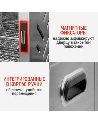 Сушилка для фруктов с WI-FI CHEF PRO CF-FD804A (6 поддонов + 6 для пастилы + 6 для ягод) 40 л, сталь