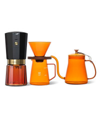 Кофейный набор 3 в 1 Circle Joy Amber Coffee Maker Set (CJ-CF09) (Аккумуляторная кофемолка + посуда для приготовления кофе)