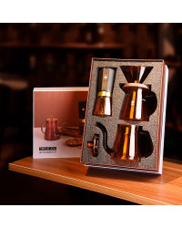 Кофейный набор 3 в 1 Circle Joy Amber Coffee Maker Set (CJ-CF09) (Аккумуляторная кофемолка + посуда для приготовления кофе)