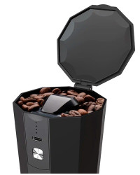 Портативная кофемолка Circle Joy Electric Coffee Grinder (CJ-EG05 Black-Amber RUS)