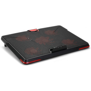 Охлаждающая подставка для ноутбука CROWN CMLS-130 Red, до 19"