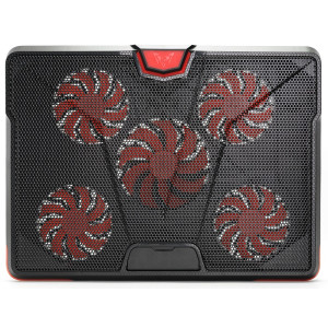 Охлаждающая подставка для ноутбука CROWN CMLS-130 Red, до 19"