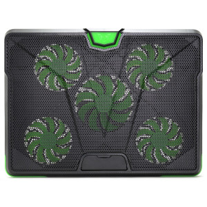 Охлаждающая подставка для ноутбука CROWN CMLS-132 Green, до 19"