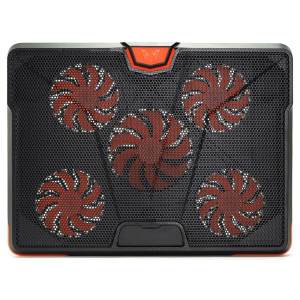 Охлаждающая подставка для ноутбука CROWN CMLS-133 Orange, до 19"
