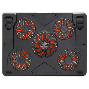Охлаждающая подставка для ноутбука CROWN CMLS-133 Orange, до 19"