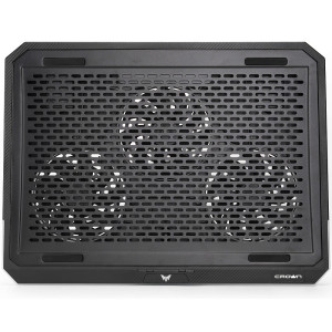 Охлаждающая подставка для ноутбука CROWN CMLS-150 RGB, до 19"