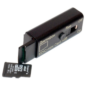 Диктофон цифровой Edic-mini CARD A98