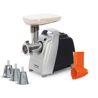 Электрическая мясорубка Аксион М 61.03 (черно-серебристая)