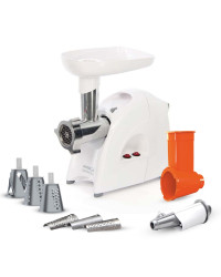 Мясорубка Аксион М 641.02 (3 в 1: мясорубка + овощерезка + соковыжималка)