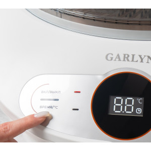 Сушилка для овощей и фруктов GARLYN D-05 Pro (8 поддонов + 1 поддон для пастилы)