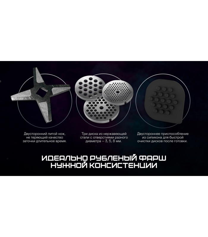 Мясорубка GARLYN NLO 2.0