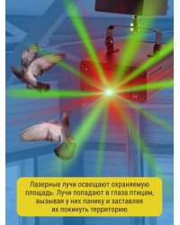 Лазерный отпугиватель птиц Коршун 600-М