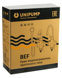 Кран-водонагреватель проточного типа UNIPUMP BEF-001-02
