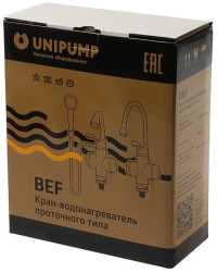 Кран-водонагреватель проточного типа UNIPUMP BEF-001-03 с душем