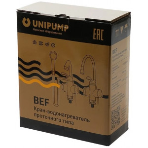 Кран-водонагреватель проточного типа UNIPUMP BEF-001-03 с душем