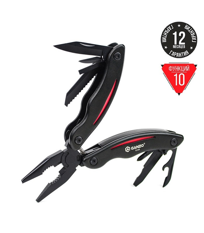 Мультитул Ganzo G109 (10 в 1)