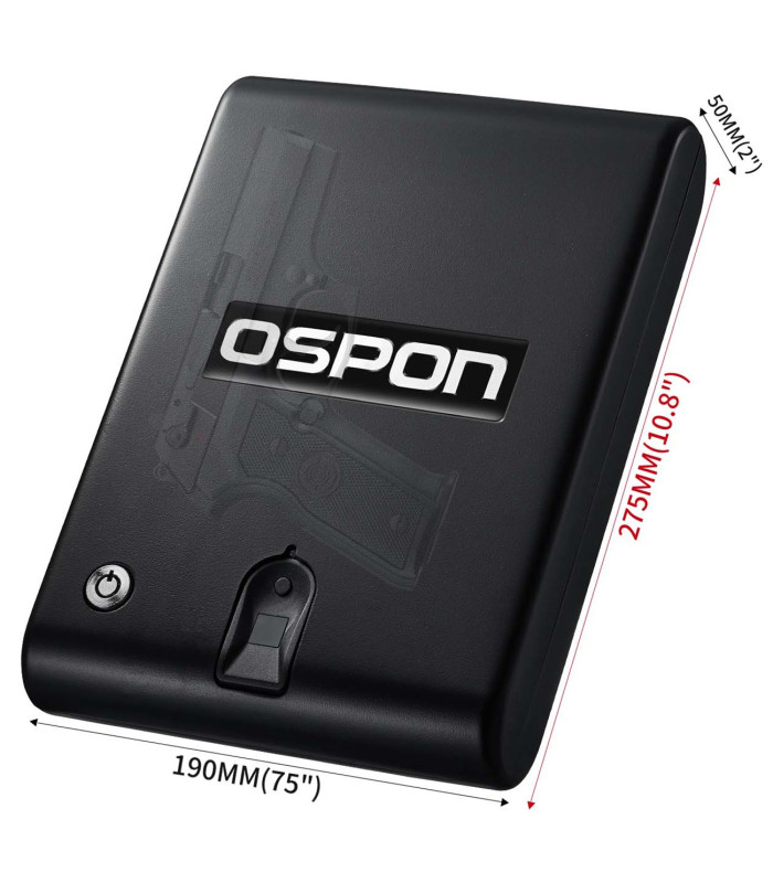 Сейф биометрический "Ospon 100SE"