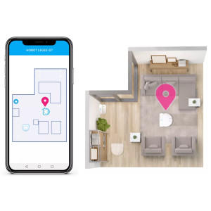 Робот-пылесос Hobot LEGEE-D7 (для сухой и влажной уборки)