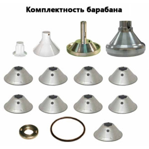 Сепаратор для молока "Омь 3М" с регулятором (9 тарелок)