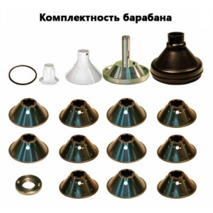 Сепаратор для молока "Сибирь 3" с регулятором (11 тарелок)