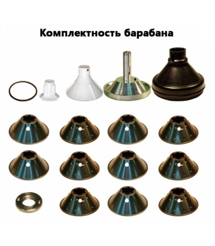 Сепаратор для молока "Сибирь 3" с регулятором (11 тарелок)