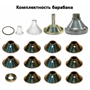 Сепаратор для молока "Сибирь 3М" с регулятором (11 тарелок)