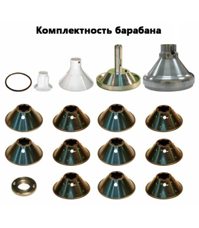 Сепаратор для молока "Сибирь 3М" с регулятором (11 тарелок)